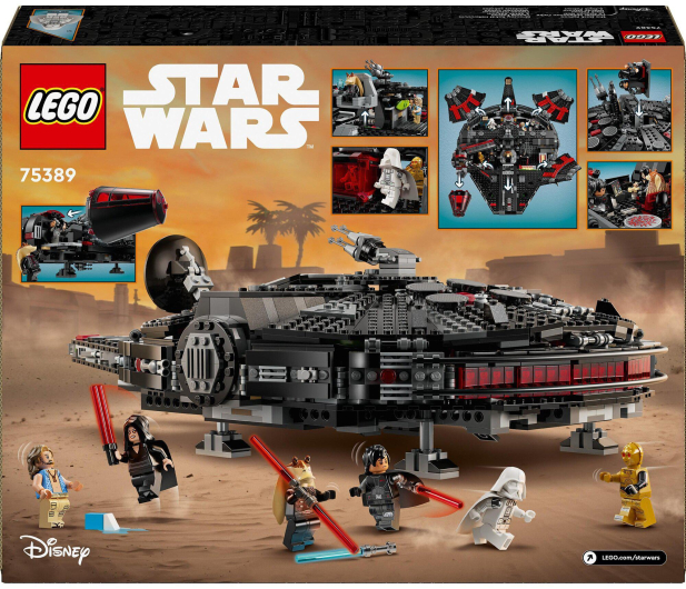 LEGO Star Wars 75389 Mroczny Sokół Millennium - 1266170 - zdjęcie 3